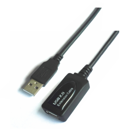 CABLE AISENS USB 20 PROLONGADOR AMPLIFICADOR A M A H 15M NEGRO
