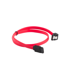 CABLE SATA III LANBERG 6GB S HEMBRA HEMBRA ANGULO CLIP METAL 05M