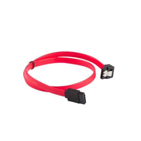 CABLE SATA III LANBERG 6GB S HEMBRA HEMBRA ANGULO CLIP METAL 05M