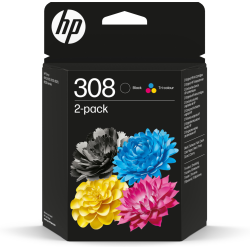 TINTA HP 308 PACK NEGRO TRICOLOR