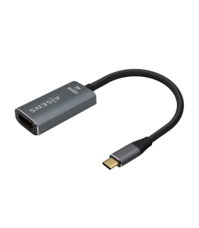 CABLE CONVERSOR AISENS ALUMINIO USB C A HDMI 4K60HZ GRIS 15CM
