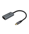 CABLE CONVERSOR AISENS ALUMINIO USB-C A HDMI 4K60HZ GRIS 15CM