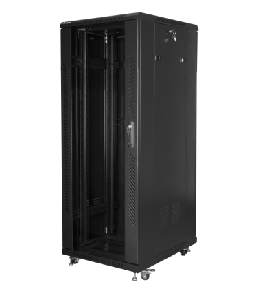 ARMARIO LANBERG RACK 19 32U 600X800 FLAT PACK BLACK NEGRO