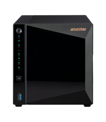 NAS ASUSTOR TOWER 4 BAY QUAD CORE 14GHZ 2GB DDR4 25GBE X1 USB32