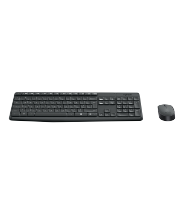 COMBO TECLADO RATON LOGITECH MK235 RF INALAMBRICO GRIS
