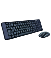 COMBO TECLADO RATON LOGITECH MK220 RF INALAMBRICO NEGRO