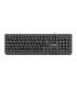 TECLADO NATEC TROUT SLIM USB NEGRO
