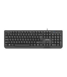 TECLADO NATEC TROUT SLIM USB NEGRO