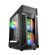 CAJA ATX SHARKOON VG6 W RGB 2XUSB30 RGB SIN FUENTE NEGRO