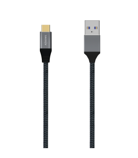 CABLE AISENS USB 31 GEN2 ALUMINIO 10GBPS 3A USB C M A M 05M