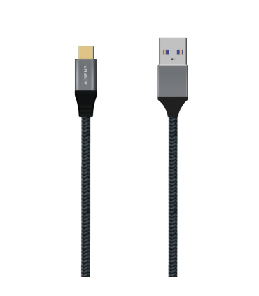 CABLE AISENS USB 31 GEN2 ALUMINIO 10GBPS 3A USB C M A M 15M