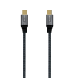 CABLE USB 3.2 AISENS USB 3.2 GEN2x2 ALU 20GBPS 8K30HZ 5A 100W USB-C 0.6M