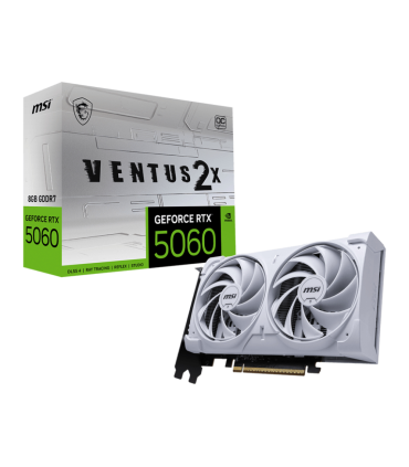 TARJETA GRAFICA MSI RTX 5060 8G VENTUS 2X OC WHITE
