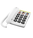 TELEFONO FIJO DORO PHONE EASY 331PH 1 BLANCO
