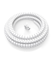 ORGANIZADOR CABLE AISENS EN ESPIRAL 25MM BLANCO 3.0M