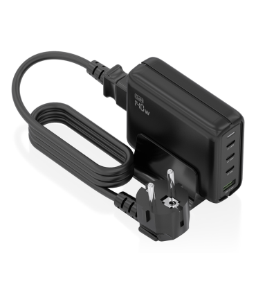 CARGADOR GAN AISENS SOBREMESA 140W 3XUSB C PD31 QC40 QC50 USB A QC30