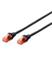 CABLE RED EWENT CAT 6 U/UTP 2M NEGRO