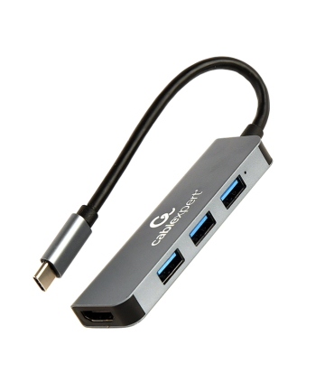 ADAPTADOR MULTIPUERTO GEMBIRD USB TIPO C 2 EN 1 HUB HDMI
