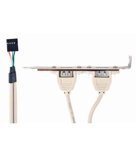 SLOT BRACKET GEMBIRD 2x USB
