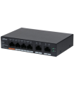 SWITCH IT DAHUA DH-CS4006-4GT-60 GIGABIT SWITCH WITH 4-PORT POE
