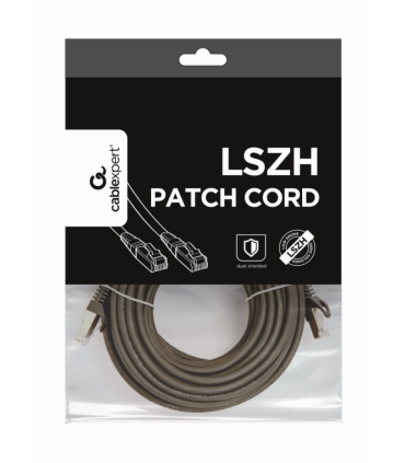 CABLE RED S FTP GEMBIRD CAT 6A LSZH NEGRO 10M