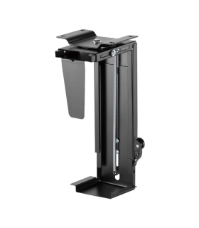 SOPORTE CPU AISENS ALTURA AJUSTABLE GIRATORIO BAJO ESCRITORIO BLOQUEO FACIL