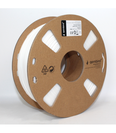 FILAMENTO GEMBIRD PLA BLANCO 175 MM 1 KG