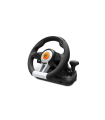 VOLANTE Y PEDALES KROM K-WHEEL MULTIPLATAFORMA NEGRO