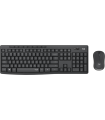 COMBO TECLADO RATON LOGITECH MK295 RF INALAMBRICO NEGRO
