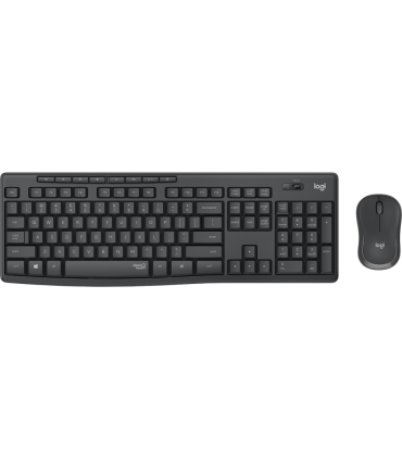 COMBO TECLADO RATON LOGITECH MK295 RF INALAMBRICO NEGRO