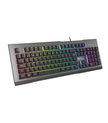 TECLADO GAMING GENESIS RHOD 500 PT USB RETROILUMINADO MECANICO ALUMINIO