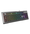 TECLADO GAMING GENESIS RHOD 500 USB RETROILUMINADO ALUMINIO