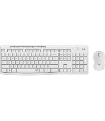 COMBO TECLADO RATON LOGITECH MK295 RF INALAMBRICO BLANCO