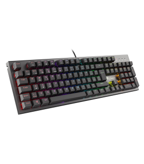 TECLADO GAMING GENESIS THOR 300 PT USB RETROILUMINADO MECANICO NEGRO