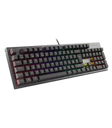 TECLADO GAMING GENESIS THOR 300 PT USB RETROILUMINADO MECANICO NEGRO