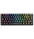 TECLADO MINI KROM GAMING KLUSTER BLUETOOTH RETROILUMINADO MECANICO NEGRO