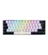 TECLADO GAMING SHARKOON SKILLER SGK50 S4 PT USB RETROILUMINADO MECANICO BLANCO