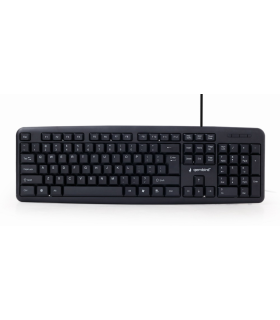 TECLADO GEMBIRD USB NEGRO DISENO EEUU