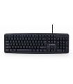 TECLADO GEMBIRD USB NEGRO DISEÑO EEUU