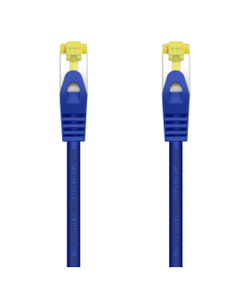 CABLE RED AISENS LATIGUILLO RJ45 LSZH CAT7 SFTP PIMF 25CM AZUL