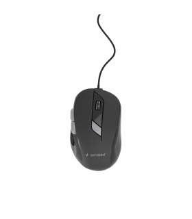 RATON GEMBIRD MUS 6B 01 OPTICO 1000 DPI NEGRO USB