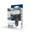 CARGADOR RAPIDO PARA COCHE GEMBIRD USB DE 2 PUERTOS, TIPO C PD, LCD, 30 W,NEGRO