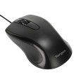 RATON OPTICO TARGUS USB 1000DPI ANTIMICROBIANO NEGRO