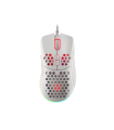 RATON GAMING GENESIS KRYPTON 555 RGB SENSOR PMW3333 8000 DPI BLANCO