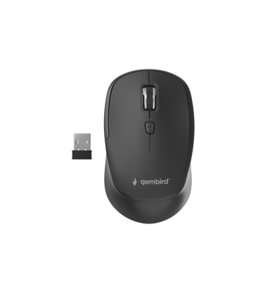 RATON GEMBIRD OPTICAL NEGRO RF INALAMBRICO PILAS