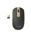 RATON GEMBIRD WIRELESS OPTICAL BLACK GOLD