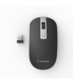 RATON GEMBIRD WIRELESS OPTICAL BLACK SILVER