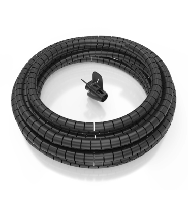 ORGANIZADOR CABLE AISENS EN ESPIRAL 25MM NEGRO 100M