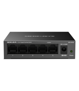 SWITCH MERCUSYS MS150GS DESKTOP 5 PORT GIGABIT