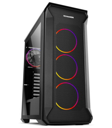 CAJA NOX HUMMER QUANTUM ATX 1XUSB30 2XUSB20 NEGRO ARGB
